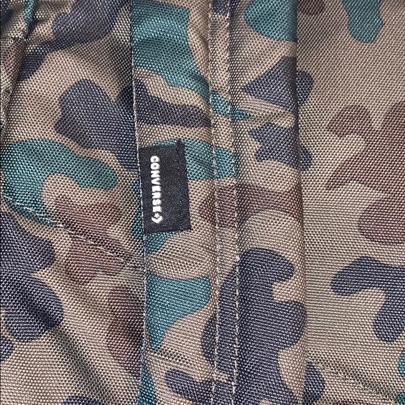 Converse Camo Green Black Go Backpack New - Picture 6 of 9